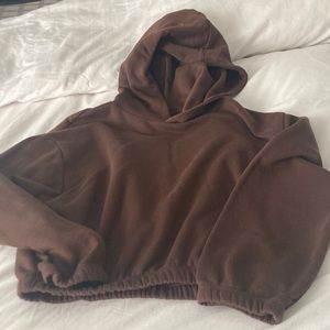 Zara brown hoodie